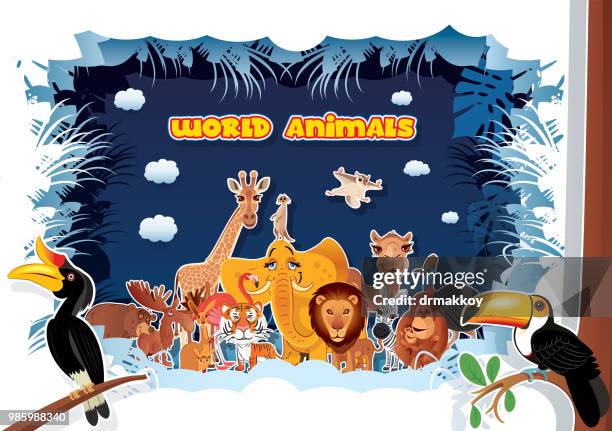 animals - meerkat vector stock illustrations