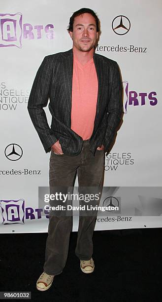 Actor Chris Klein attends the 15th Annual Los Angeles Antique Show Opening Night Preview Party benefiting P.S. ARTS at Barker Hanger on April 21,...