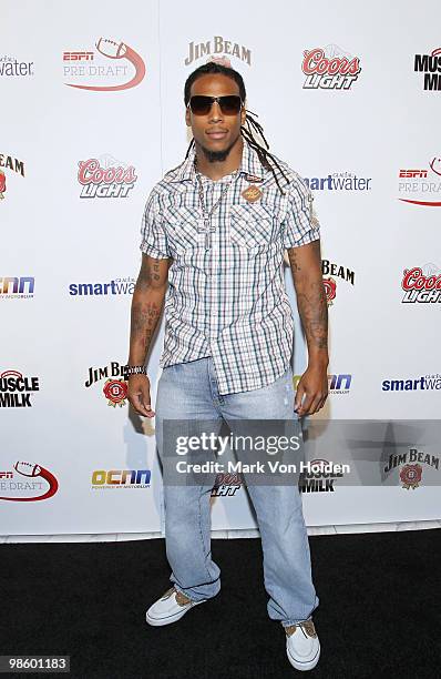 Ole Miss football player, Dexter McCluster attends ESPN the Magazine's 7th Annual Pre-Draft Party at Espace on April 21, 2010 in New York City.