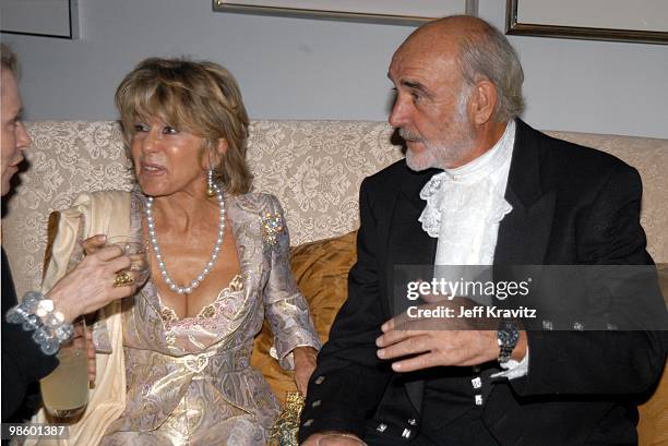 Sean Connery and wife Micheline Roquebrune *Exclusive*