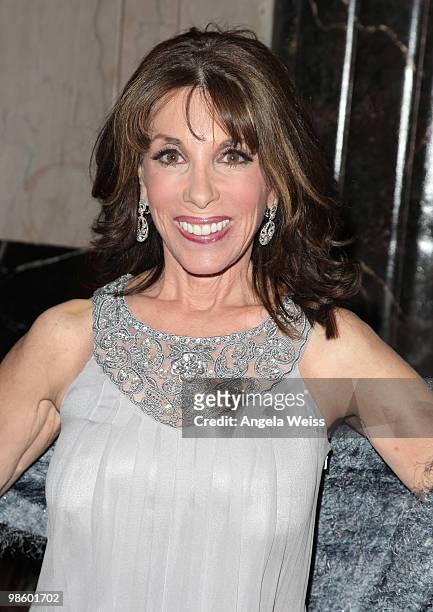 Actress Kate Linder attends the opening night of 'Chicago' at the Pantages Theatre on April 21, 2010 in Hollywood, California.