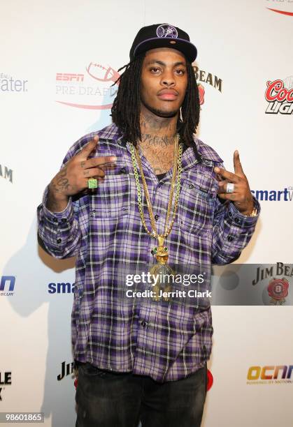 Rapper Waka Flocka attends the 7th Annual ESPN The Magazine Pre-Draft Party at Espace on April 21, 2010 in New York City.