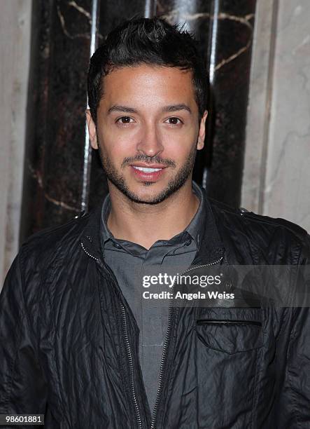 Jay Rodriguez attends the opening night of 'Chicago' at the Pantages Theatre on April 21, 2010 in Hollywood, California.
