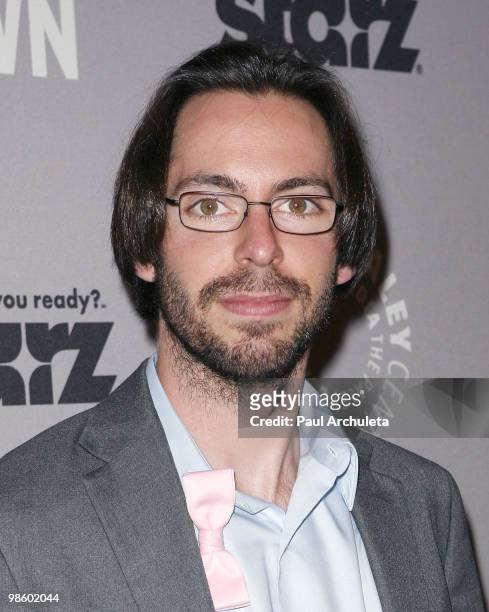 Actor Martin Starr arrives for the Paley Center for Media presentation of "Party at The Paley Center for Media on April 21, 2010 in Beverly Hills,...