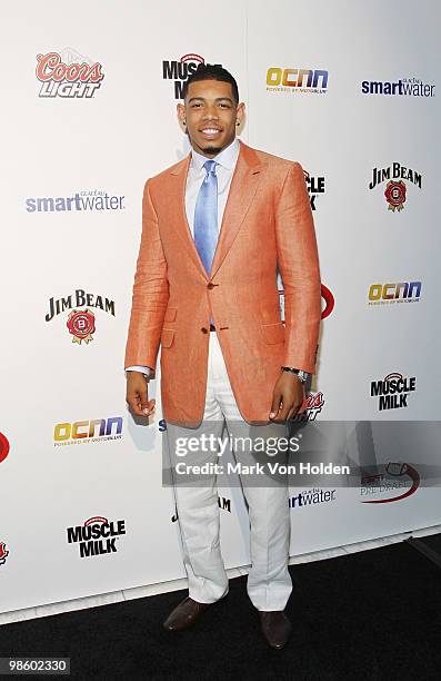 University of Florida's Joe Haden attends ESPN the Magazine's 7th Annual Pre-Draft Party at Espace on April 21, 2010 in New York City.