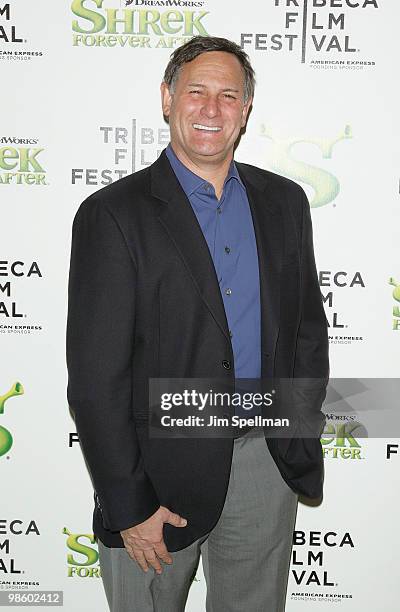 Tribeca Film Festival co-founder Craig Hatkoff attends the "Shrek Forever After" premiere during the 9th Annual Tribeca Film Festival at the Ziegfeld...