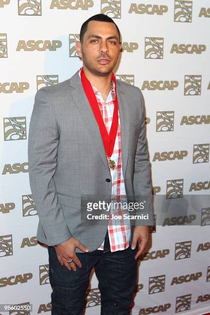 Rob Knox arrives at the 27th Annual ASCAP Pop Music Awards at Renaissance Hollywood Hotel on April 21, 2010 in Hollywood, California.