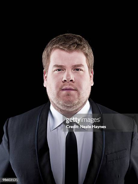 Actor James Corden poses for a portrait shoot in London, March 2, 2010.