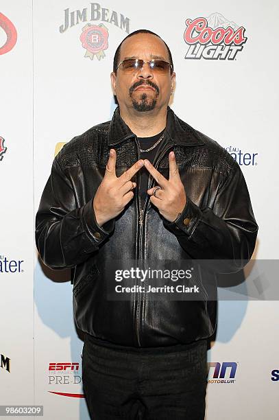 Actor Ice-T attends the 7th Annual ESPN The Magazine Pre-Draft Party at Espace on April 21, 2010 in New York City.