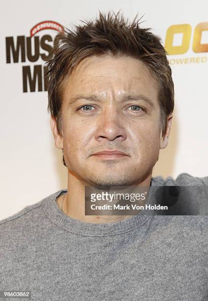 Actor Jeremy Renner attends ESPN the Magazine's 7th Annual Pre-Draft Party at Espace on April 21, 2010 in New York City.