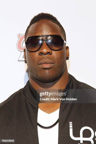 Football player La Marr Houston attends ESPN the Magazine's 7th Annual Pre-Draft Party at Espace on April 21, 2010 in New York City.