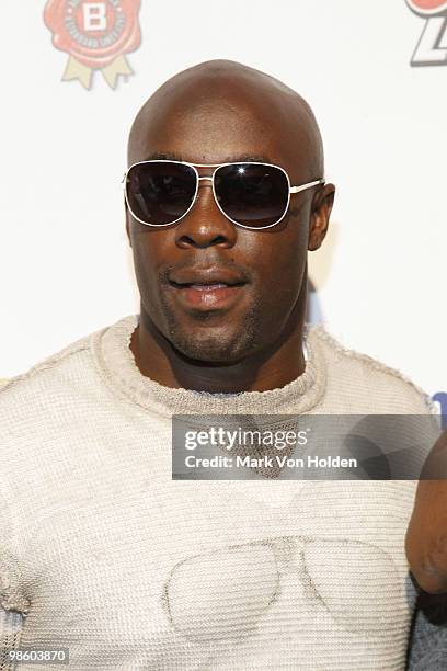 Jet's Leon Washington attends ESPN the Magazine's 7th Annual Pre-Draft Party at Espace on April 21, 2010 in New York City.