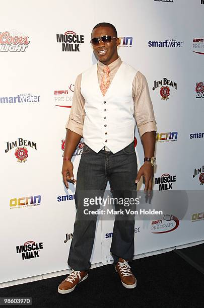 Georgia Tech's Demaryius Thomas attends ESPN the Magazine's 7th Annual Pre-Draft Party at Espace on April 21, 2010 in New York City.