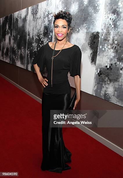 Singer Michelle Williams attends the opening night of 'Chicago' after party at the W Hotel on April 21, 2010 in Hollywood, California.