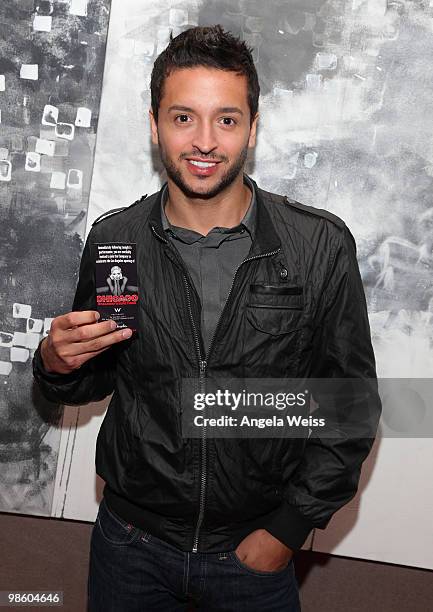 Jay Rodriguez attends the opening night of 'Chicago' after party at the W Hotel on April 21, 2010 in Hollywood, California.