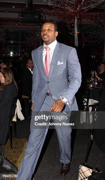 Player Kerry Rhodes attends The Garden of Good & Evil Gala at Chelsea Piers on April 21, 2010 in New York City.