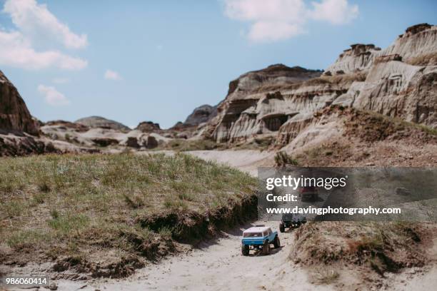 dinosaur provincial park - dinosaur provincial park foto e immagini stock