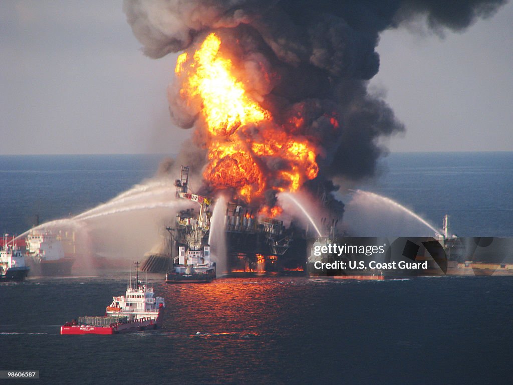 Eleven People Missing After Explosion At Offshore Drilling Rig
