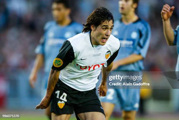 Joie Rodriguez Vicente of Valencia during the Uefa cup final match between Valencia and Marseille at Ullevi, Goteborg, Sweden on May 19th 2004.