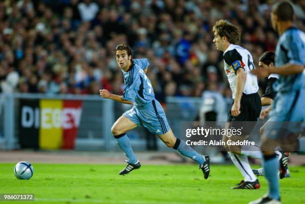 Mathieu Flamini of Marseille during the Uefa cup final match between Valencia and Marseille at Ullevi, Goteborg, Sweden on May 19th 2004.