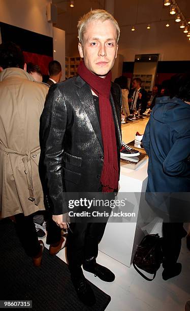 Ben Hudson attends the Gucci Icon Temporary store opening on April 21, 2010 in London, England.