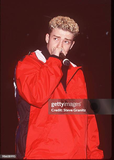 Justin Timberlake of NSYNC