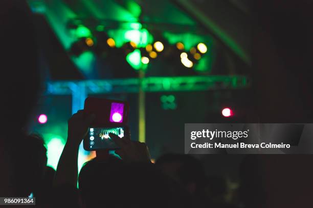 concert - metalhead stock pictures, royalty-free photos & images