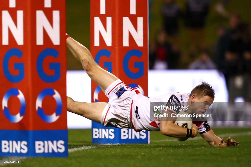 NRL Rd 16 - Dragons v Eels