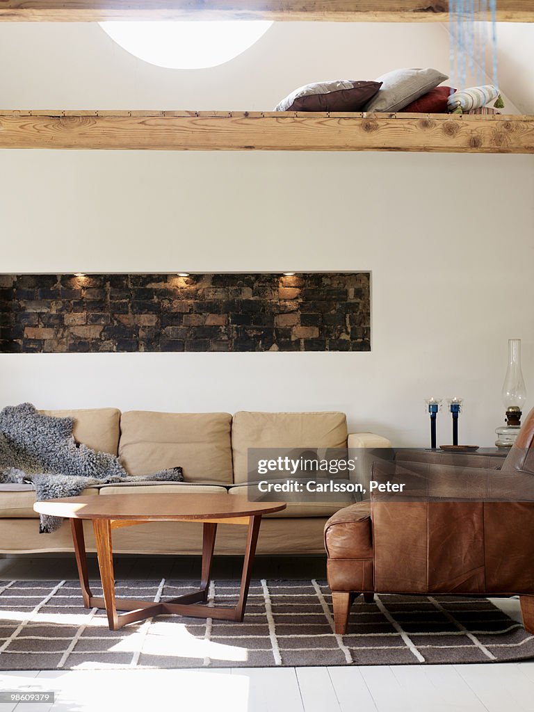 A living-room, Sweden.