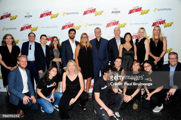 Synchrony attends The Cinema Society With Synchrony And Avion Host A Screening Of Marvel Studios' "Ant-Man And The Wasp" at The Museum of Modern Art...