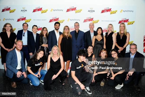 Synchrony attends The Cinema Society With Synchrony And Avion Host A Screening Of Marvel Studios' "Ant-Man And The Wasp" at The Museum of Modern Art...