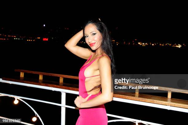 Kea Ho attends The Cinema Society With Synchrony And Avion Host The After Party For Marvel Studios' "Ant-Man And The Wasp" at The Water Club...
