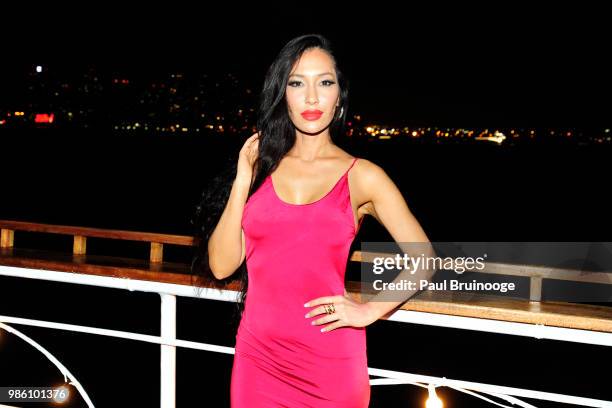 Kea Ho attends The Cinema Society With Synchrony And Avion Host The After Party For Marvel Studios' "Ant-Man And The Wasp" at The Water Club...