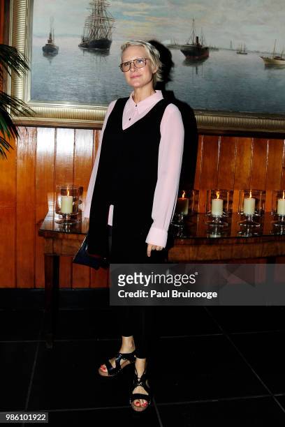 Nancy Jarecki attends The Cinema Society With Synchrony And Avion Host The After Party For Marvel Studios' "Ant-Man And The Wasp" at The Water Club...
