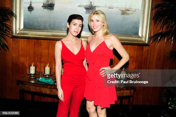 Mallory Sparks and Comfort Clinton attends The Cinema Society With Synchrony And Avion Host The After Party For Marvel Studios' "Ant-Man And The...