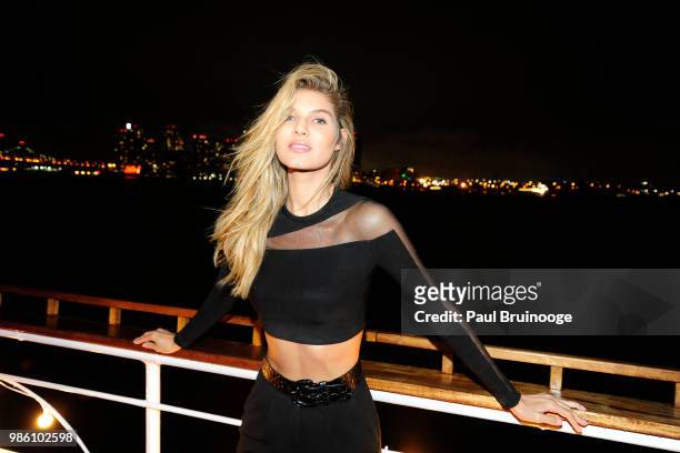 Ashley Haas attends The Cinema Society With Synchrony And Avion Host The After Party For Marvel Studios' "Ant-Man And The Wasp" at The Water Club...