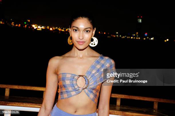 Pritika Swarup attends The Cinema Society With Synchrony And Avion Host The After Party For Marvel Studios' "Ant-Man And The Wasp" at The Water Club...