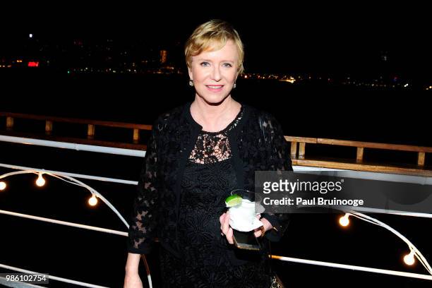 Eve Plumb attends The Cinema Society With Synchrony And Avion Host The After Party For Marvel Studios' "Ant-Man And The Wasp" at The Water Club...