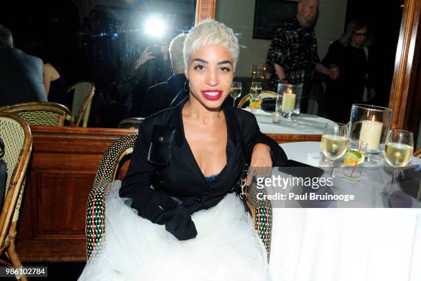 Jillian Mercado attends The Cinema Society With Synchrony And Avion Host The After Party For Marvel Studios' "Ant-Man And The Wasp" at The Water Club...