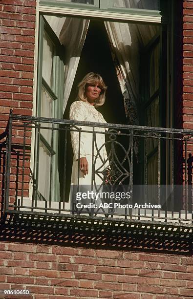 View of American actress Linda Evans in an episode from the television show 'Dynasty,' Los Angeles, California, January 12, 1981.