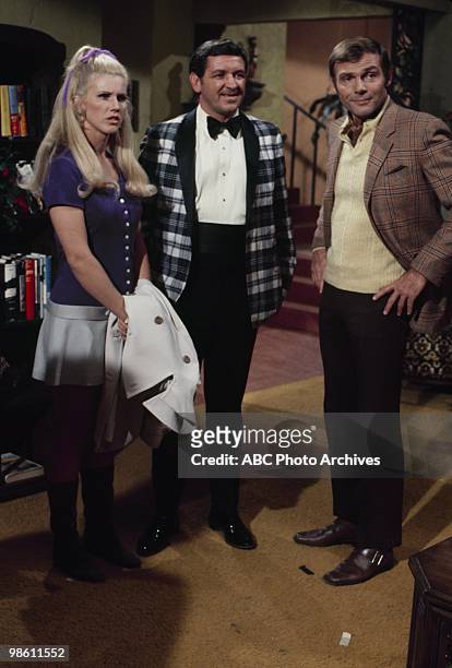 Love and the Great Catch" - Airdate on January 30, 1970. MARY WILCOX;GEORGE LINDSEY;ADAM WEST
