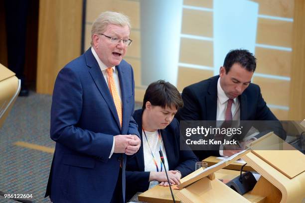 Scottish Conservative deputy leader Jackson Carlaw criticises the proposed appointment of Gillian Martin MSP as a junior minister, following...