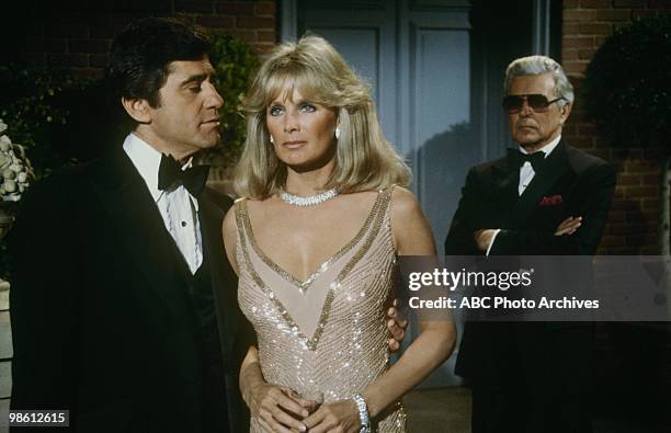 The Party" - Airdate February 3, 1982. JAMES FARENTINO;LINDA EVANS;JOHN FORSYTHE