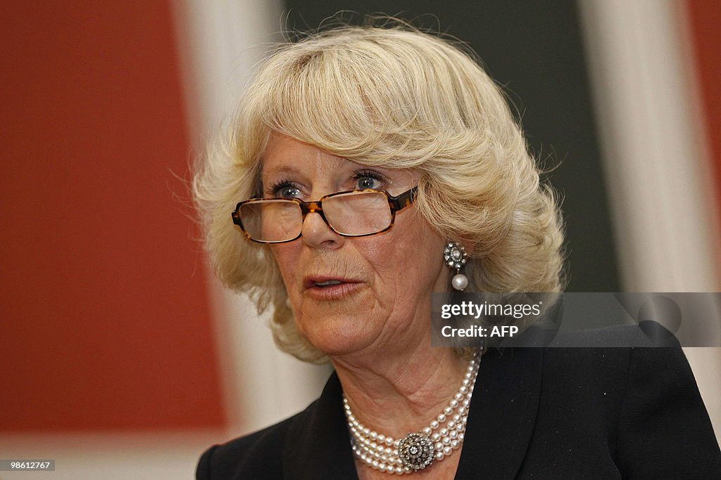 Britain's Camilla, Duchess of Cornwall,