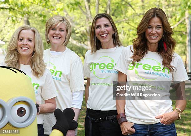 Jane Hanson of LX New York, Anne Thompson of NBC News, and Jennifer Gilbert and Kelly Bensimon of Real Housewives of New York City participate in...