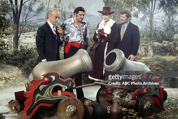 Love and the Duel" - Airdate March 5, 1971. JAY NOVELLA;GEORGE LINDSEY;TINA LOUISE;BOB HASTINGS