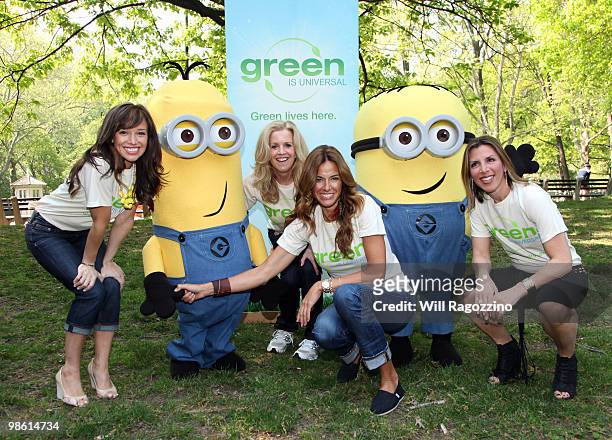 Sara Gore and Jane Hanson of LX New York, and Kelly Bensimon and Jennifer Gilbert of Real Housewives of New York City participate in "Day In The...