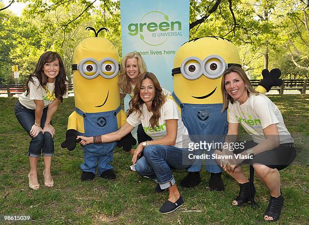 Sara Gore and Jane Hanson of LX New York, Kelly Killoren Bensimon and Jennifer Gilbert of "Real Housewives of New York City" participate at "Day in...