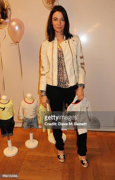 Mary McCartney attends the launch of Mary McCartney's range of limited edition children's t-shirts in aid of Sunway Children's Home in India, at...