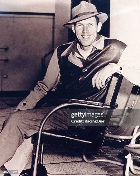 Bill France, Sr. In the pre-NASCAR days.